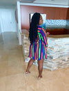 Vibrant Ting Shirt-Dress